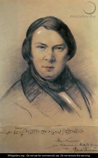Robert Schumann 1810-56 - Jean Joseph Bonaventure Laurens