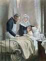 The Sick Child - Henri Alphonse Laurent-Desrousseaux