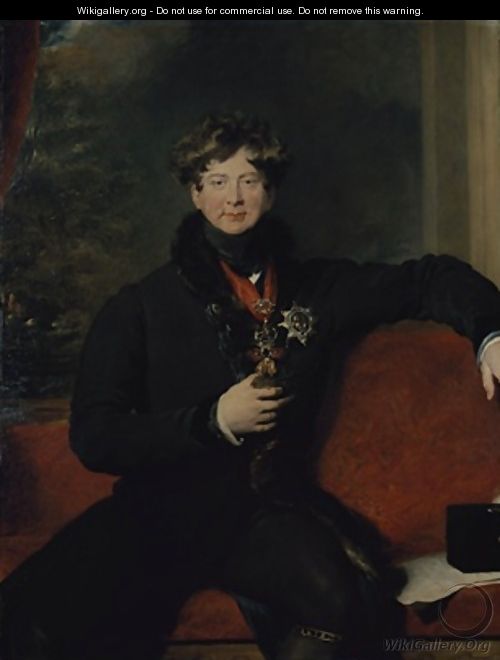 Portrait of George IV - Sir Thomas Lawrence