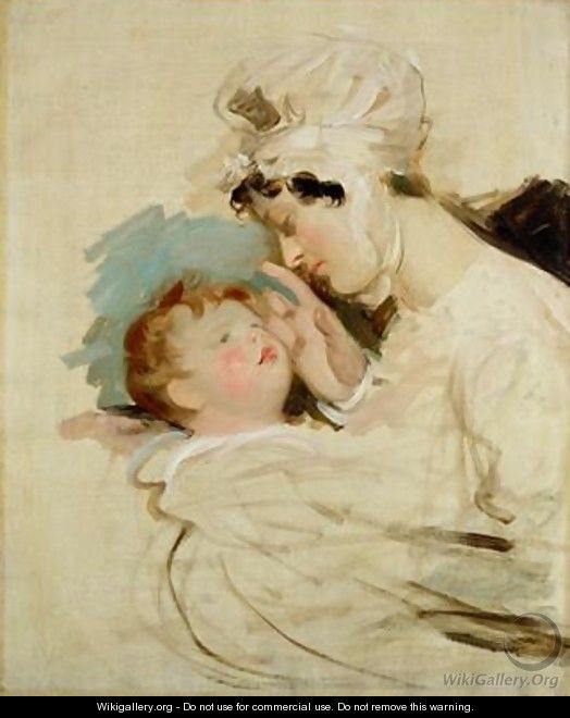 Portrait of a mother and child - Sir Thomas Lawrence