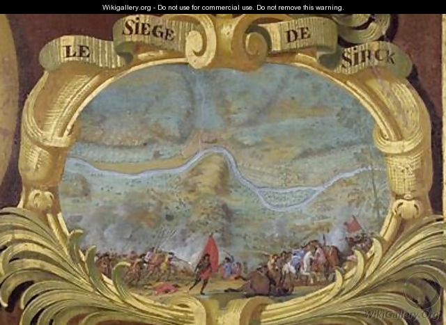 The Siege of Sierck at the Battle of Rocroi - Sauveur Le Conte