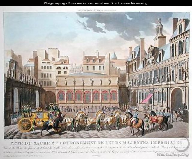 Sacred Festival and Coronation of their Imperial Majesties 2 - (after) Le Coeur, Louis