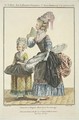 Elegant Dressmaker delivering her Work - (after) Le Clerc, Pierre Thomas