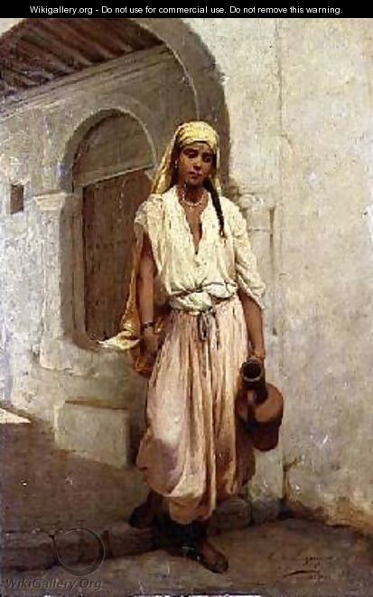 A Water Carrier - Jean Raymond Hippolyte Lazerges