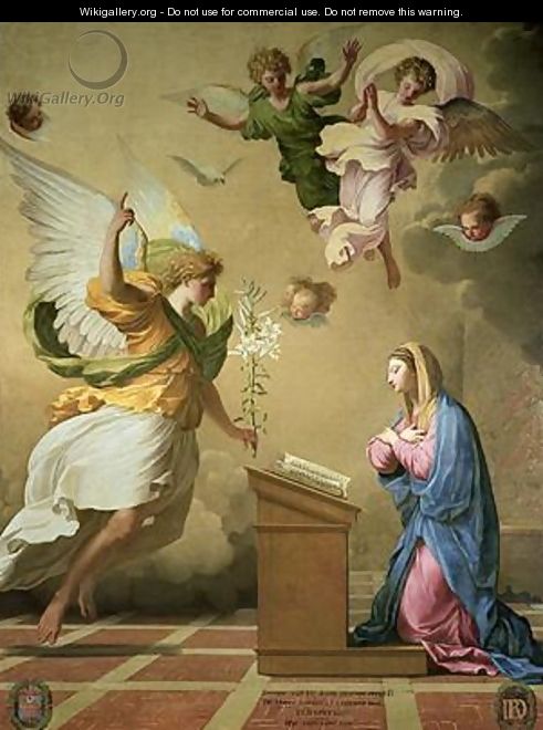 The Annunciation - Eustache Le Sueur