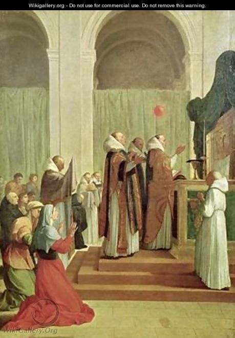 The Mass of St Martin of Tours - Eustache Le Sueur