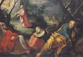 Christ in the Garden of Olives - Jeremie Le Pilleur
