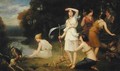 Diana and her Hunting Maidens - Fernand Le Quesne
