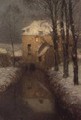 A House in Winter - Henri Eugene Augustin Le Sidaner