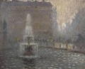 Trafalgar Square - Henri Eugene Augustin Le Sidaner