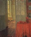 The Red Table Cloth - Henri Eugene Augustin Le Sidaner