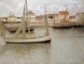 Boats Heyst - Henri Eugene Augustin Le Sidaner