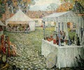 The Tents Gerberoy - Henri Eugene Augustin Le Sidaner