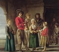 Peasants in a Cave - Mathieu Le Nain