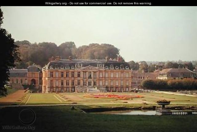 View of the garden facade - Andre & Mansart, Jules Le Notre