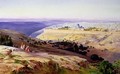 Jerusalem from the Mount of Olives 2 - Edward Lear