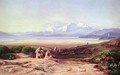Mount Parnassus Lake Cephissus and the Plains of Boetia Greece - Edward Lear