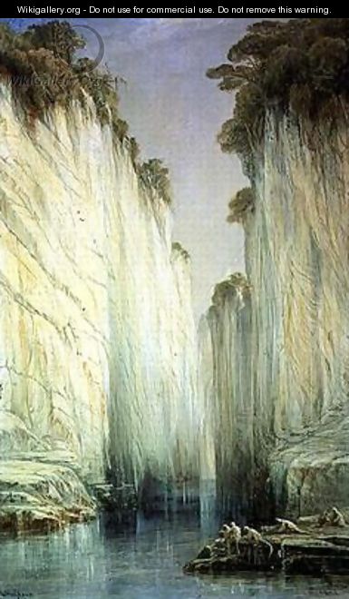 The Marble rocks Jabalpur Madhya Pradesh - Edward Lear