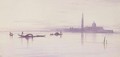 San Giorgio Maggiore from the Lagoon Venice - Edward Lear