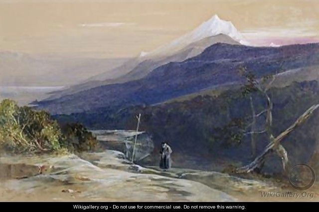 Mount Athos 2 - Edward Lear