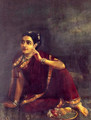 Radha Waiting for Krishna - Raja Ravi Varma