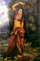 Lady at Ball Game - Raja Ravi Varma