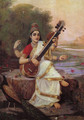 Goddess Saraswathi - Raja Ravi Varma