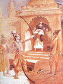 Sri Rama Breaking the Bow - Raja Ravi Varma