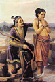 Santhanu and Matsyagandhi - Raja Ravi Varma