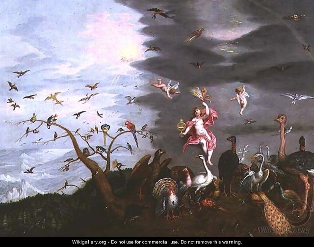 An Allegory of Air - Ferdinand van Kessel