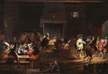 Monkeys in a Tavern - Ferdinand van Kessel