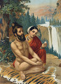 Vishwamitra and Menaka 2 - Raja Ravi Varma