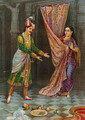 Keechaka and Sairandhri 2 - Raja Ravi Varma