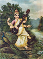 Goddess Saraswathi 2 - Raja Ravi Varma