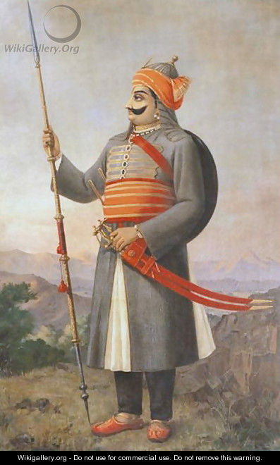 Maharana Prathap Singh - Raja Ravi Varma