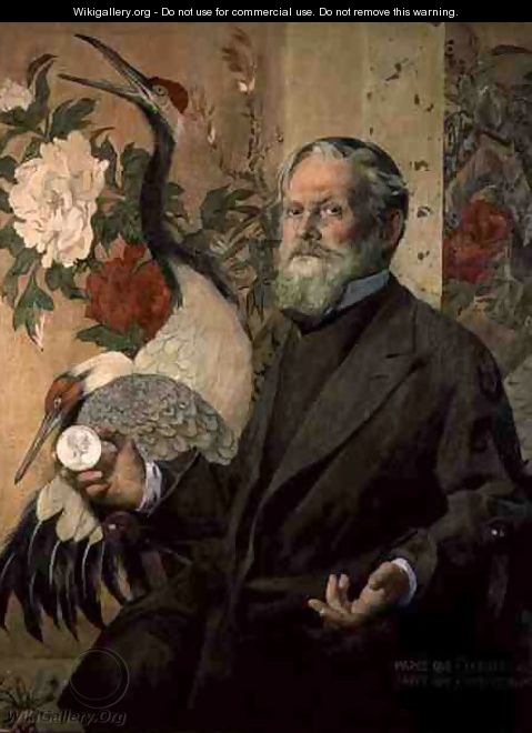Portrait of Frank Brangwyn 1867-1956 - James Kerr-Lawson