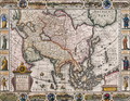 Asia and the far east from Asiae Nova Descriptio Auctore Petro Kaerio excusum in aedibus auctoris - Pieter van der Keere