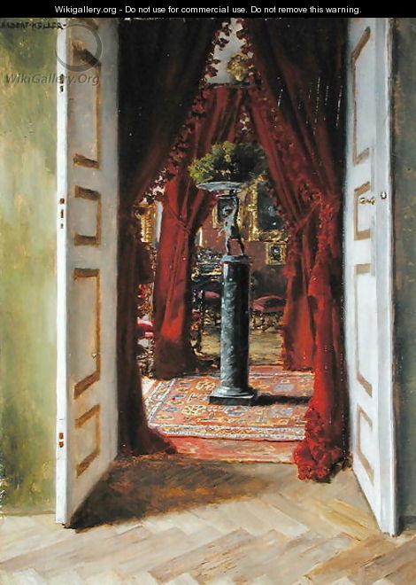 The Red Room - Albert von Keller