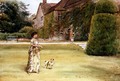 On the Lawn - George Goodwin Kilburne