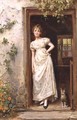 The Cottage Door - George Goodwin Kilburne