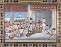 Muhammad Abd al Rahman in his court - Gulam Ali Khan