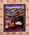 The death of Farhad on Mount Behistan - Mir Kalan Khan