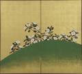 Camelias Edo period - Suzuki Kiitsu