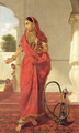 An Indian Dancing Girl with a Hookah - Tilly Kettle