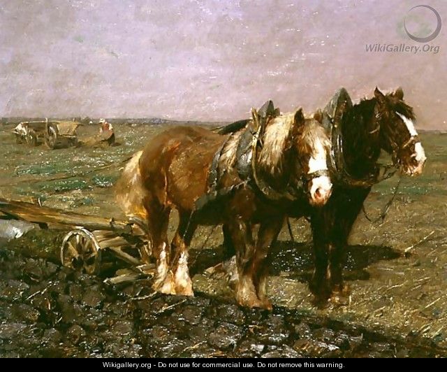 Ploughing - F. E. Keuschden