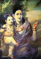 Yesoda With Krishna - Raja Ravi Varma
