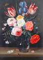 Still Life of Flowers in a Vase 2 - Jan van Kessel