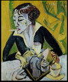 Erna with Cigarette - Ernst Ludwig Kirchner