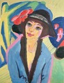 Portrait of Gerda - Ernst Ludwig Kirchner