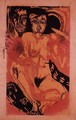 Melancholy Girl - Ernst Ludwig Kirchner